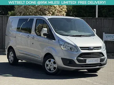 Usado Ford Transit Custom Limited 130 HP (95 kW) 2017 Prateado Van