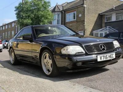 Used Mercedes SL320 Edition 1999 Black Cabriolet