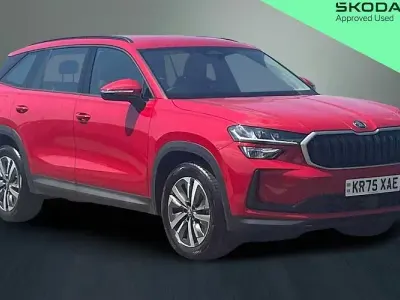 Used Skoda Kodiaq SE 150 HP (110 kW) 2025 Red SUV