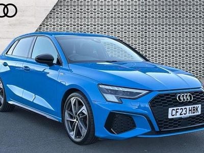 Used Audi A3 Comfort 150 HP (110 kW) 2023 Blue Sedan