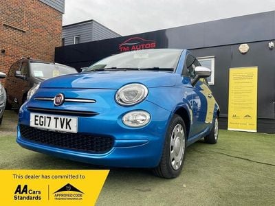 Used Fiat 500 Mirror 69 HP (50 kW) 2017 Blue Hatchback