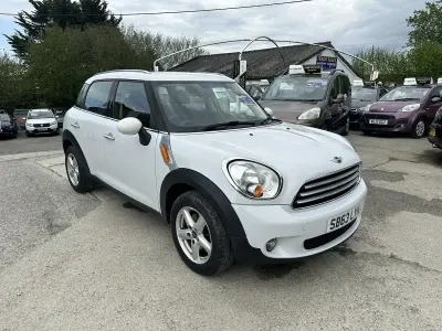 Used Mini Cooper Countryman 122 HP (89 kW) 2014 White SUV