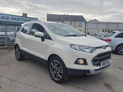 Used Ford Ecosport Titanium 125 HP (91 kW) 2016 White SUV