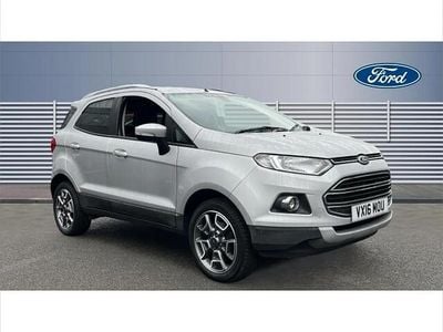 Used Ford Ecosport Titanium 125 HP (91 kW) 2016 Silver SUV