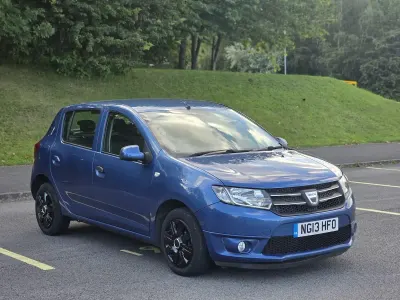 Used Dacia Sandero Lauréate 75 HP (55 kW) 2013 Blue Hatchback