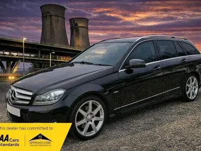 Begagnad Mercedes C180