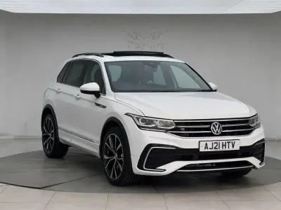 Used VW Tiguan R-line 2021 White SUV