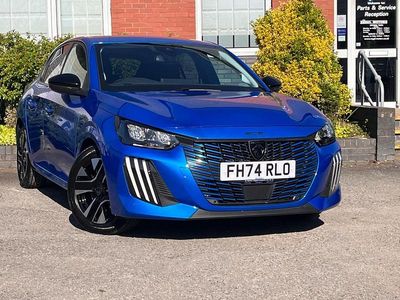 Second-hand Peugeot 208 Allure 99 CP (72 kW) 2025 Albastru Hatchback