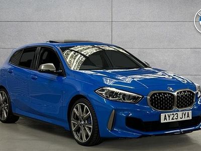 Used BMW M135 Shadowline 302 HP (222 kW) 2023 Blue Hatchback