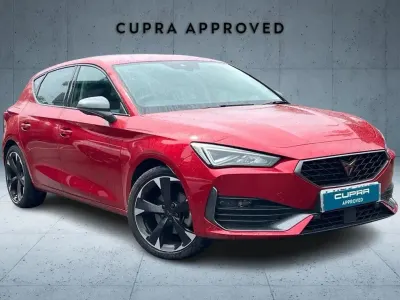 Used Cupra Leon 147 HP (108 kW) 2023 Red Hatchback