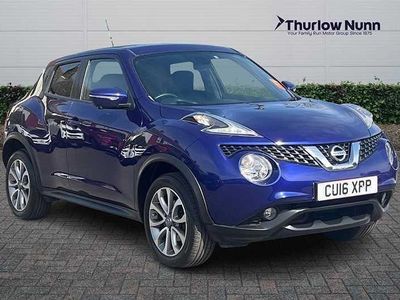 Used Nissan Juke Tekna 117 HP (86 kW) 2016 Blue SUV