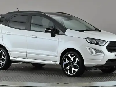 Used Ford Ecosport ST-Line 125 HP (91 kW) 2018 White SUV