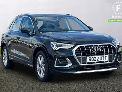 Used Audi Q3 Sport 150 HP (110 kW) 2022 Black SUV