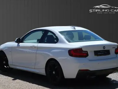 Used BMW 218 M Sport 150 HP (110 kW) 2017 White Coupe