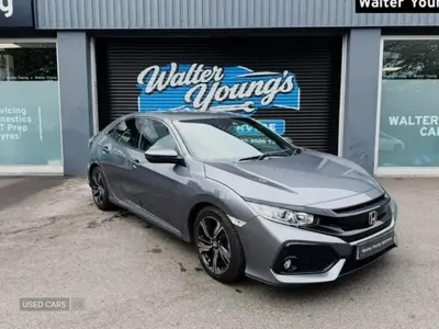 Used Honda Civic SR 126 HP (92 kW) 2018 Grey Hatchback