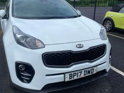 Used Kia Sportage 177 HP (130 kW) 2017 White SUV
