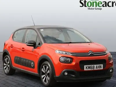 Used Citroën C3 Feel 101 HP (74 kW) 2018 Orange Hatchback