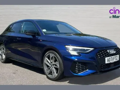 Used Audi A3 Comfort 147 HP (108 kW) 2021 Blue Sedan