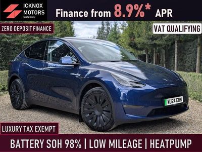 Used Tesla Model Y RWD 219 kW (299 HP) 2024 Blue SUV