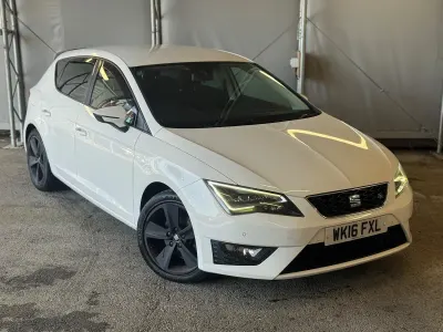 Used Seat Leon FR 2016 White Hatchback