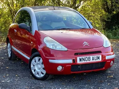 Used Citroën C3 Pluriel Exclusive 2008 Red Cabriolet