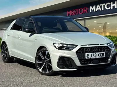 Used Audi A1 Sportback Black Edition 2023 Silver Hatchback