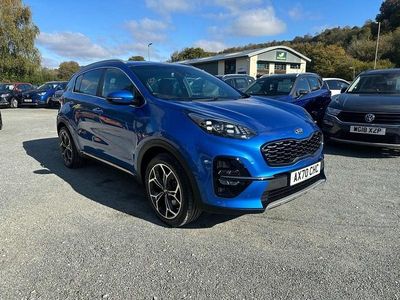 Blue Used 2021 Kia Sportage GT-Line SUV | £15,995 (Fair price)