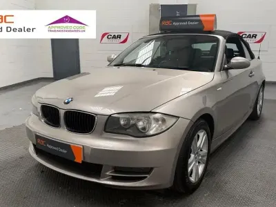 Usado BMW 120 Cabriolet Sport Line 170 CV (125 kW) 2008 Plateado Descapotable