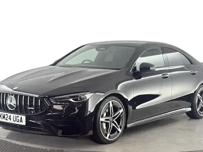 Used Mercedes CLA35 AMG Premium 320 HP (235 kW) 2024 Black Coupe