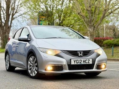 Used Honda Civic EX 2012 Silver Hatchback