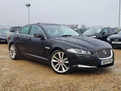 Gebraucht Jaguar XF Portfolio 2015 Schwarz Limousine