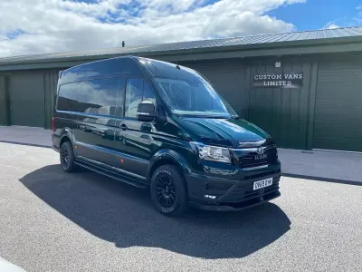 Used MAN TGE 2019 Green Van