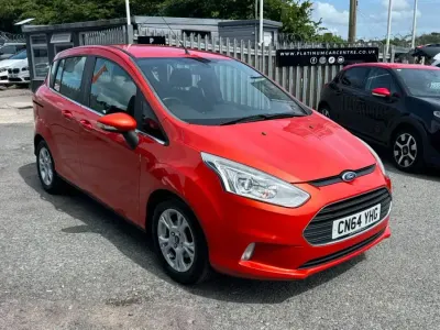Used Ford B-MAX Zetec 90 HP (66 kW) 2014 Red MPV
