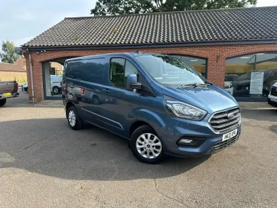 Used Ford Transit Custom Limited 2021 Blue Van