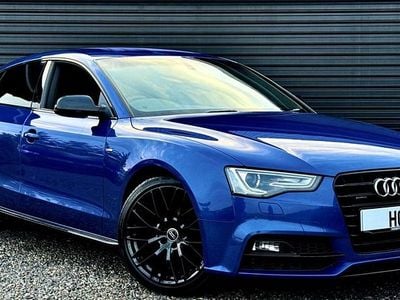 Blue Used 2015 Audi A5 Black Edition Hatchback | £10,990 (Expensive)