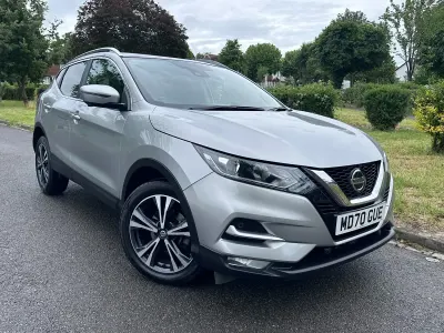 Used Nissan Qashqai N-Connecta 160 HP (117 kW) 2021 Silver SUV