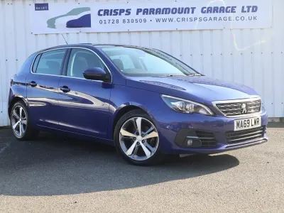 Used Peugeot 308 Allure 130 HP (95 kW) 2019 Blue Hatchback