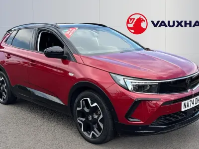 Used Vauxhall Grandland X Ultimate 130 HP (95 kW) 2024 Red SUV