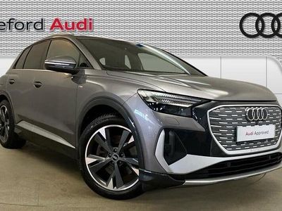 Grey Used 2021 Audi Q4 e-tron Premium SUV | £23,167 (Fair price)