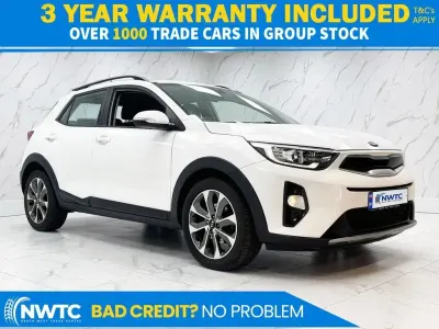 Used Kia Stonic 108 HP (79 kW) 2019 White SUV