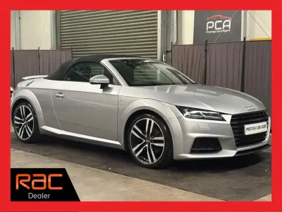 Used Audi TT Roadster S-Line 180 HP (132 kW) 2016 Silver Cabriolet
