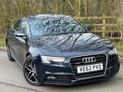 Used Audi A5 S-Line 245 HP (180 kW) 2013 Blue Coupe