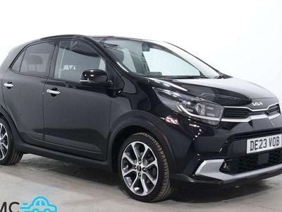Used Kia Picanto X-Line 67 HP (49 kW) 2023 Black Hatchback