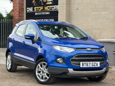 Used Ford Ecosport Titanium 2017 Blue SUV