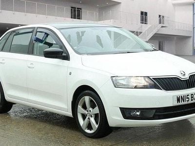 Used Skoda Rapid Sport 2015 White Hatchback