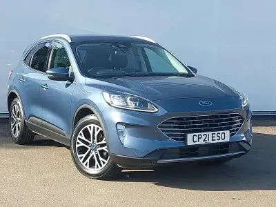 Used Ford Kuga Titanium 120 HP (88 kW) 2021 Blue SUV