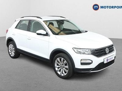 Used VW T-Roc SE 116 HP (85 kW) 2019 White SUV