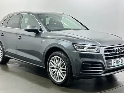 Used Audi Q5 S-Line 245 HP (180 kW) 2019 Grey SUV