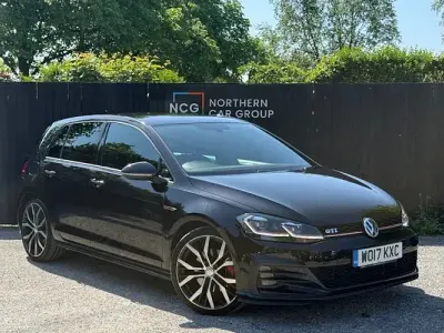 Used VW Golf VII GTI 230 HP (169 kW) 2017 Black Hatchback