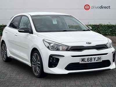 White Used 2018 Kia Rio GT-Line Hatchback | £8,495 (Fair price)